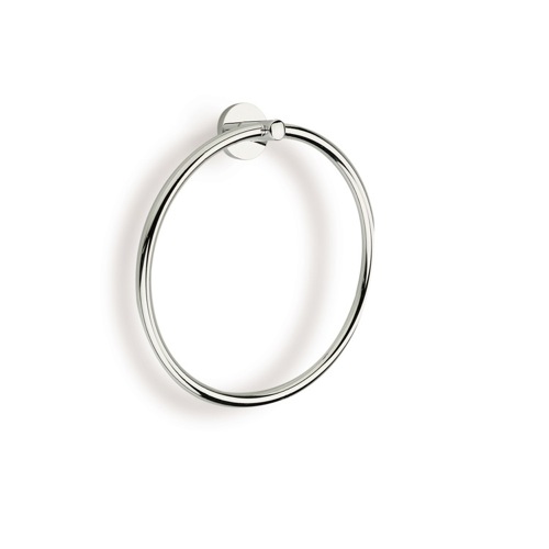 Towel Ring, StilHaus ME07, Round Chrome or Satin Nickel Towel Ring ME07
